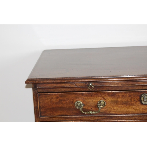 19 - ANTIQUE 4 DRAWER CHEST OF DRAWERS 
92 X 54 X 81CM