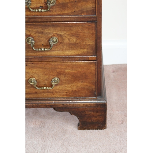 19 - ANTIQUE 4 DRAWER CHEST OF DRAWERS 
92 X 54 X 81CM