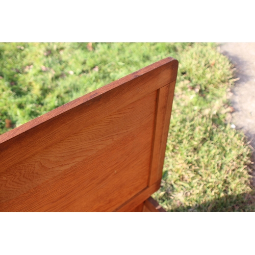 30 - VINTAGE OAK UNDER BED CUPBOARD 
104 X 51 X 25CM