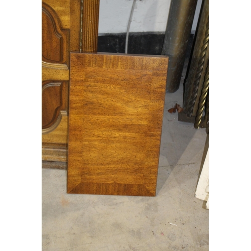 59 - INTERESTING MARBLE TOPPED CUPBOARD with SIDE PANNELLS 
107 X 54 X 80CM