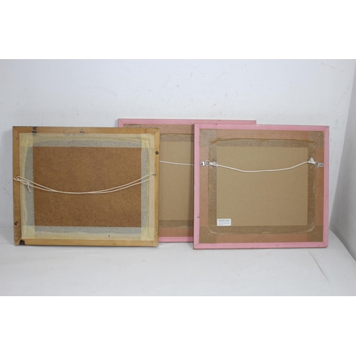 110 - 3 X GILT FRAMED PICTURES
35 X 43CM