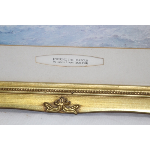 110 - 3 X GILT FRAMED PICTURES
35 X 43CM