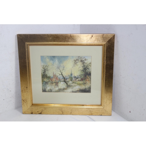 110 - 3 X GILT FRAMED PICTURES
35 X 43CM