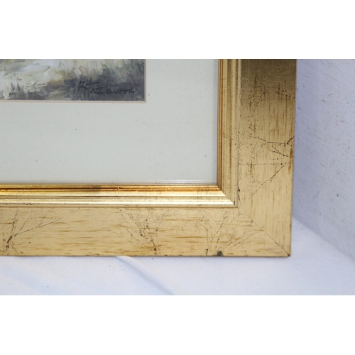 110 - 3 X GILT FRAMED PICTURES
35 X 43CM