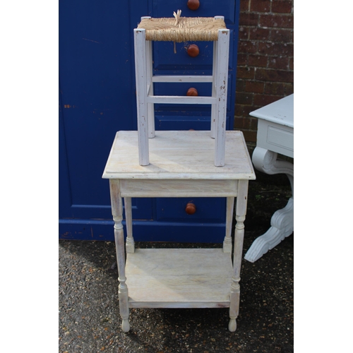 39 - QUANTITY OF PAINTED FURNITURE  x6
90 X 150 X 44CM