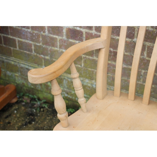 49 - VINTAGE PINE FIRESIDE CHAIR
50 X 69 X 114CM