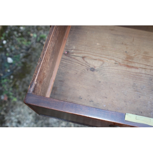 82 - GEORGIAN 2/3 CHEST OF DRAWERS 
112 X 56 X 95CM