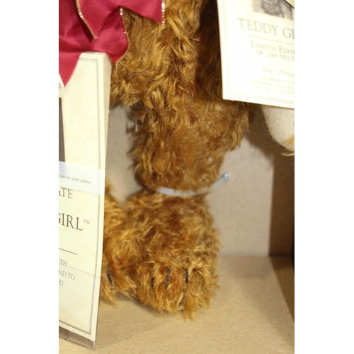 647 - STEIFF LIMITED EDITION TEDDY GIRL 404306 BEAR IN BOX
