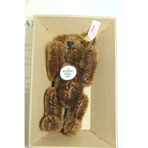 650 - STEIFF CLUB BEAR 1999
10CM