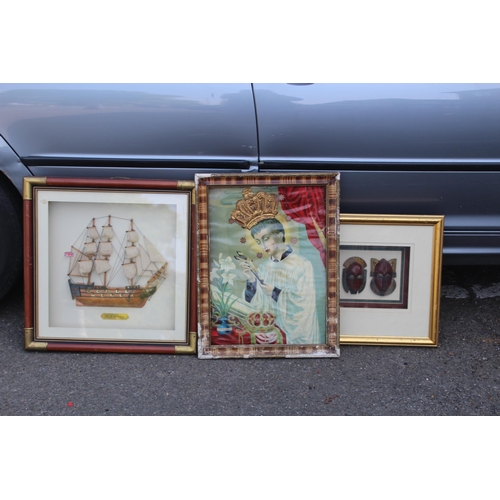 65 - QUANTITY OF PICTURES 
44 X 57CM