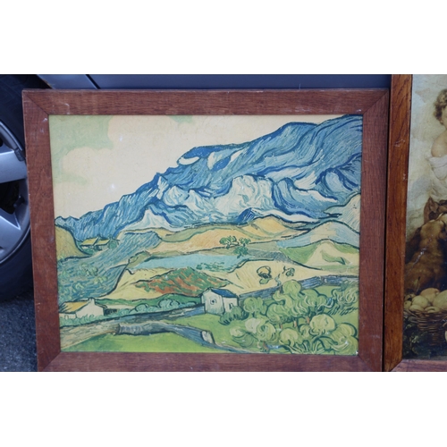 72 - QUANTITY OF PAINTINGS AND PICTURES IN DIFFERING MEDIAS
53 X 72CM