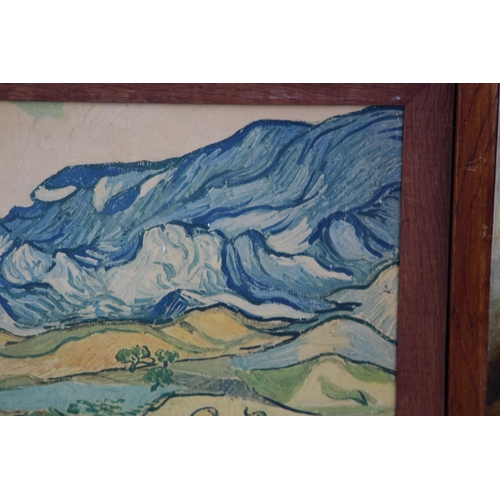 72 - QUANTITY OF PAINTINGS AND PICTURES IN DIFFERING MEDIAS
53 X 72CM