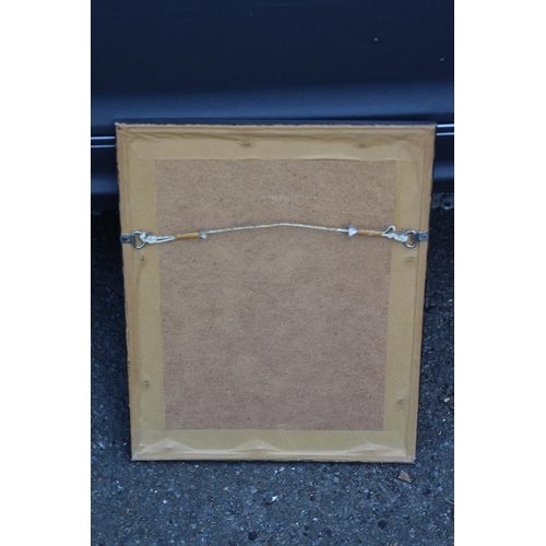 74 - ORIENTAL PRINT ON SILK
38 X 31CM