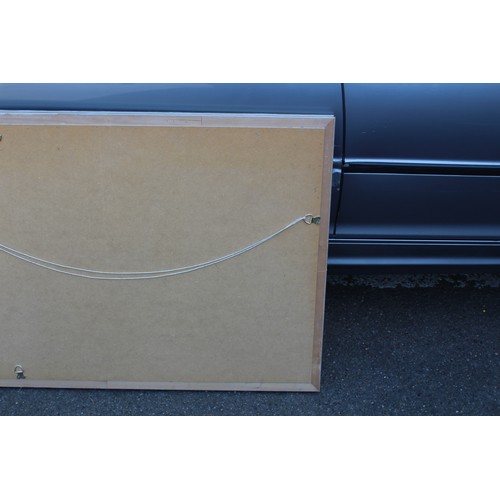 84 - ORNATE BEVELLED MIRROR
102 X 72CM