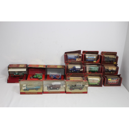 726 - 23 BOXED MATCHBOX MODELS OF YESTERYEAR