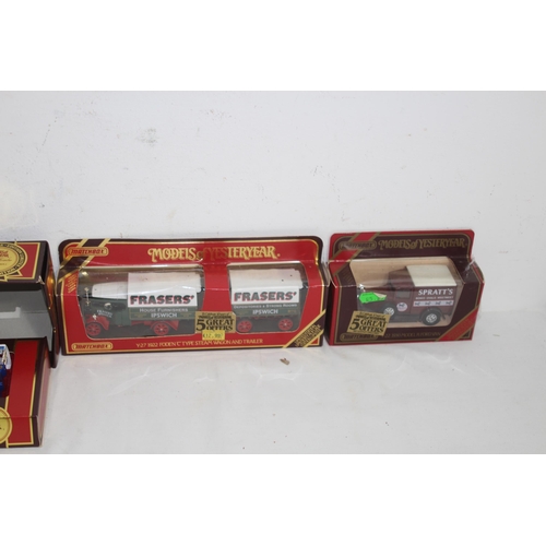 726 - 23 BOXED MATCHBOX MODELS OF YESTERYEAR