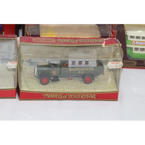 726 - 23 BOXED MATCHBOX MODELS OF YESTERYEAR