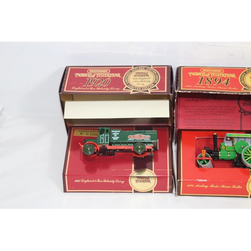 726 - 23 BOXED MATCHBOX MODELS OF YESTERYEAR