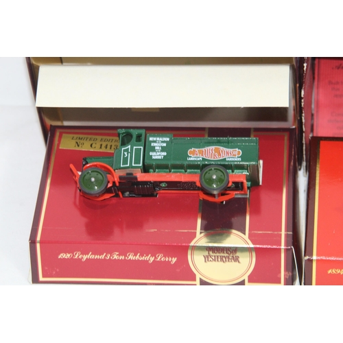 726 - 23 BOXED MATCHBOX MODELS OF YESTERYEAR