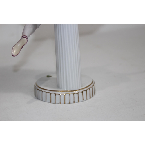 518 - DRESDEN FIGURINE OF A BALLERINA 
26CM