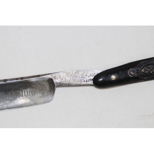 551 - SELECTION OF CUT THROAT RAZORS