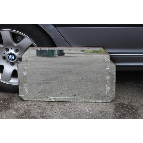 104 - THREE MISCELLANEOUS MIRRORS
70 X 50CM