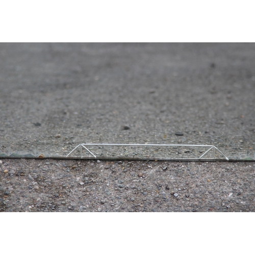 104 - THREE MISCELLANEOUS MIRRORS
70 X 50CM