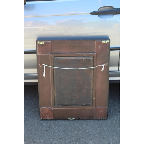 114 - ORNATELY FRAMED PICTURE ON BOARD