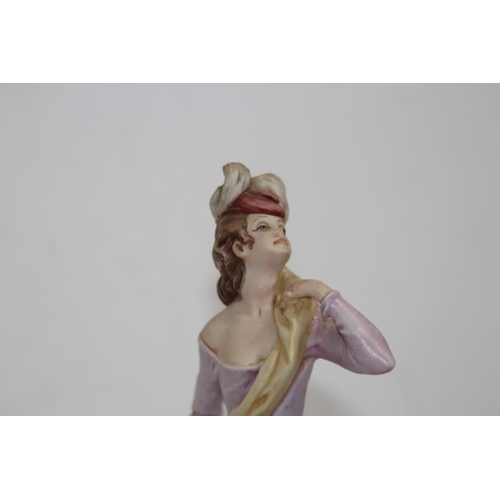 530 - ROYAL DOULTON FIGURINE ALISON AND ONE OTHER
22CM