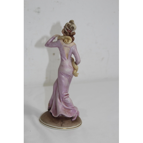 530 - ROYAL DOULTON FIGURINE ALISON AND ONE OTHER
22CM
