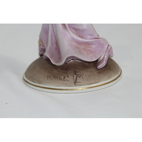 530 - ROYAL DOULTON FIGURINE ALISON AND ONE OTHER
22CM