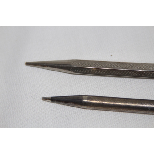 564 - THREE VINTAGE PROPELLING PENCILS