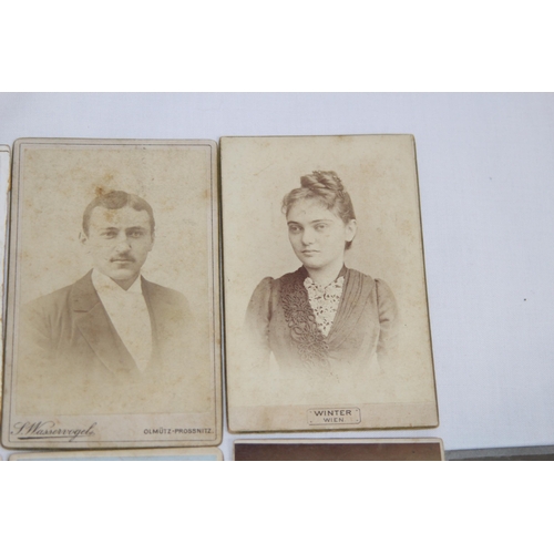569 - COLLECTION OF 19TH CENTURY STUDIO PHOTOGRAPHS FROM TORONTO CANADA, BUCHAREST HUNGARY AND KINGS LYNN,... 