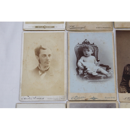 569 - COLLECTION OF 19TH CENTURY STUDIO PHOTOGRAPHS FROM TORONTO CANADA, BUCHAREST HUNGARY AND KINGS LYNN,... 