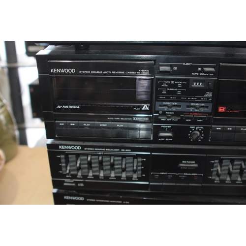 607 - KENWOOD HIFI STACK SYSTEM