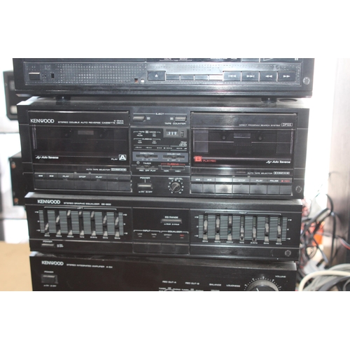 607 - KENWOOD HIFI STACK SYSTEM