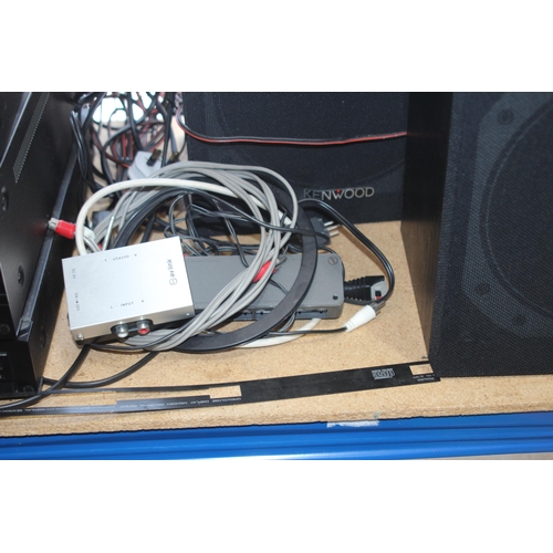 607 - KENWOOD HIFI STACK SYSTEM