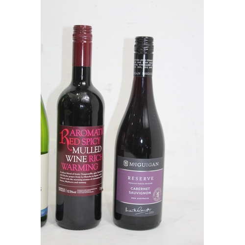 634 - 8 BOTTLES OF VARIOUS WINE