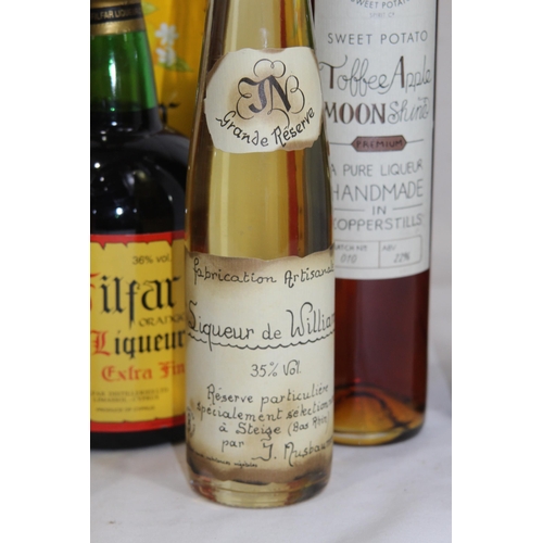 640 - QUANTITY OF VARIOUS LIQUEURS X 10
