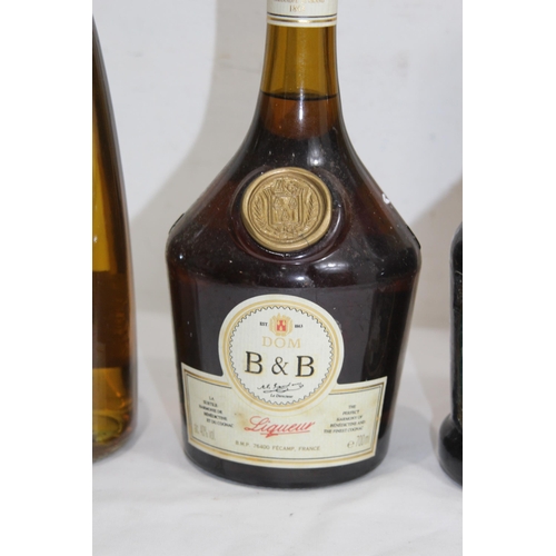 640 - QUANTITY OF VARIOUS LIQUEURS X 10