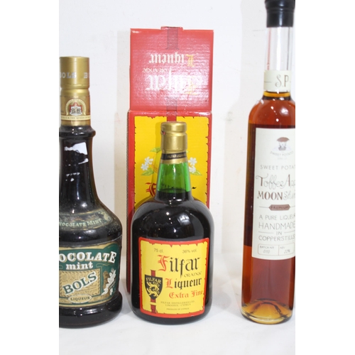 640 - QUANTITY OF VARIOUS LIQUEURS X 10