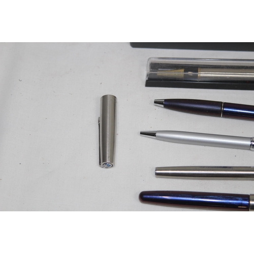 582 - QUANTITY OF FOUNTAIN PENS AND BIROS