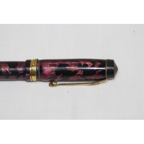 583 - TWO 14CT GOLD NIB CONWAY STEWART FOUNTAIN PENS
