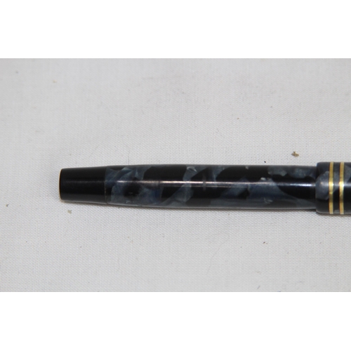 583 - TWO 14CT GOLD NIB CONWAY STEWART FOUNTAIN PENS