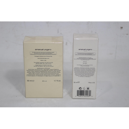 585 - TWO SEALED BOTTLES OF EMANUEL UNGARO DIVA PERFUMES