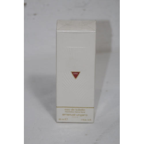 585 - TWO SEALED BOTTLES OF EMANUEL UNGARO DIVA PERFUMES
