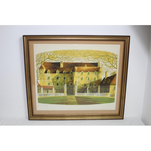 118 - SIGNED ARTIST PROOF OF A MANOR HOUSE
69 x 60cm