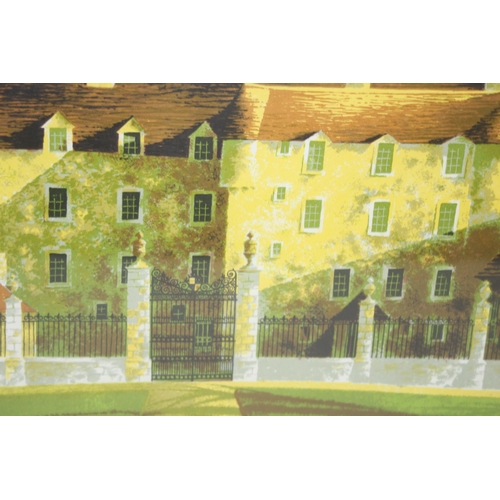 118 - SIGNED ARTIST PROOF OF A MANOR HOUSE
69 x 60cm