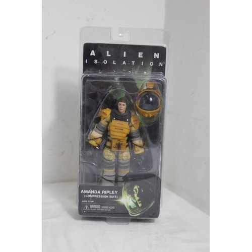 NECA ALIEN ISOLATION AMANDA RIPLEY (COMPRESSION SUIT) COLLECTABLE ...