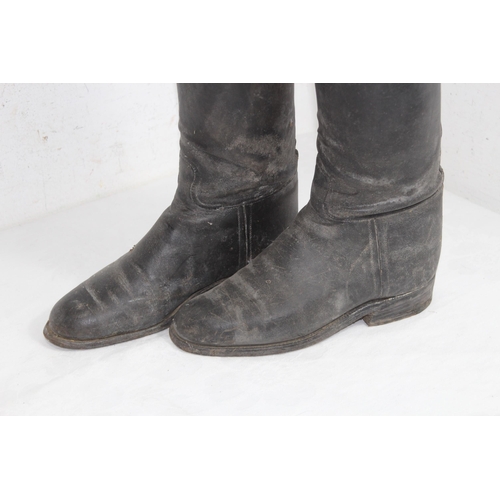 PAIR OF VINTAGE RIDING BOOTS